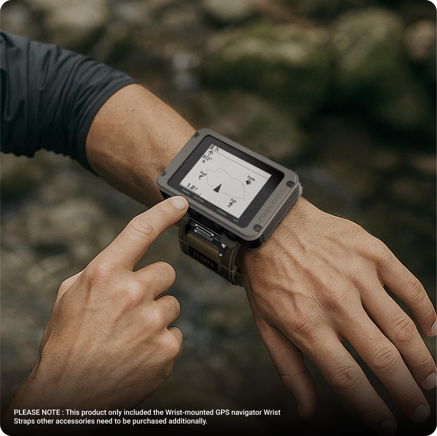 pew tactical GARMIN Foretrex 601 ダミーモデル TUSITA Alças de pulso compatíveis com Garmin Foretrex 601 701 801